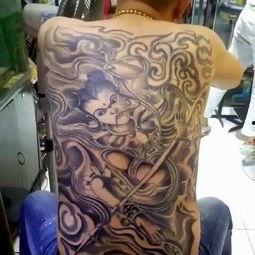 方丈纹身图片,神秘符号背后的故事与解读